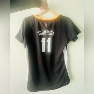 Adidas Klay Thompson Golden State Warriors NBA Women’s Gray Jersey Large